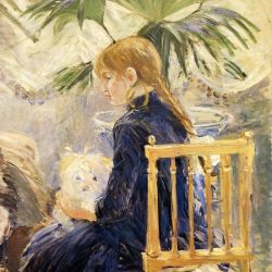 Young Girl with a Dog